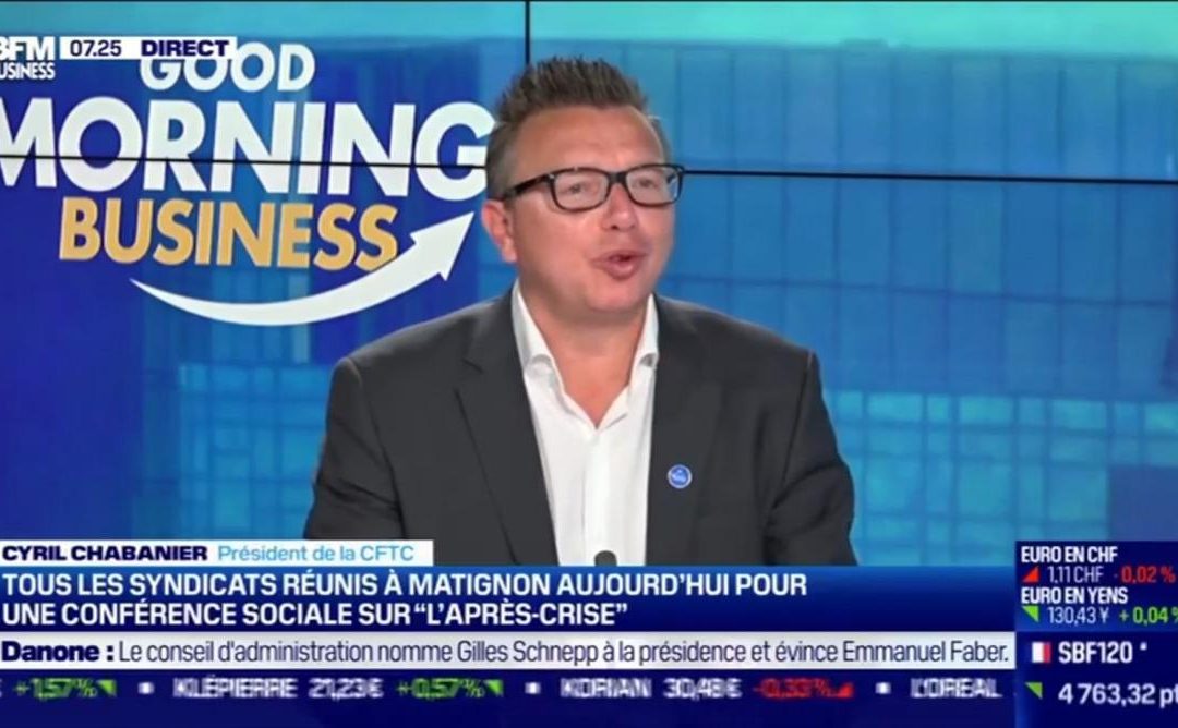 Cyril Chabanier BFM Business « l&rsquo;après crise »