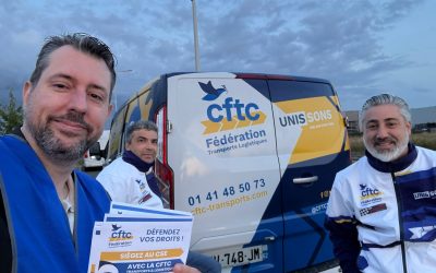 Bienvenue à Jean-Carl Millet dans l’équipe CFTC Transports