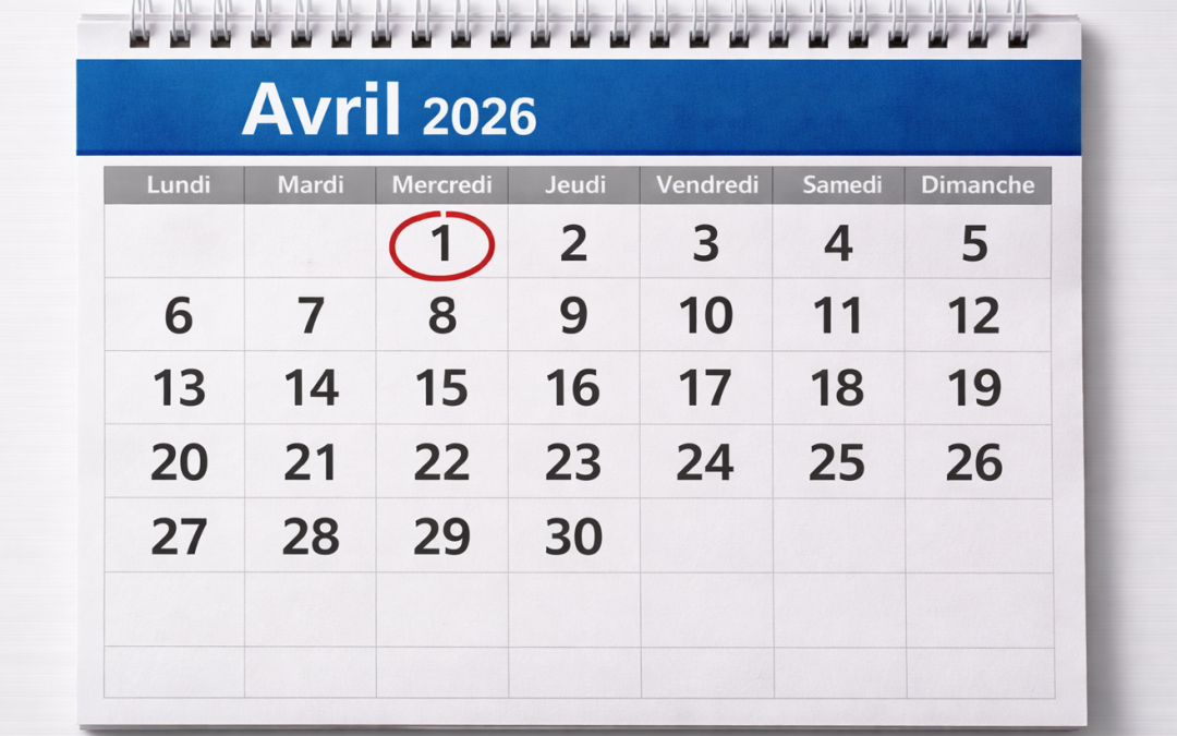 Ce qui change au 1er avril
